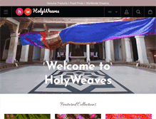 Tablet Screenshot of holyweaves.com